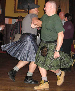 Kilted Dancers at OurStory Ceilidh