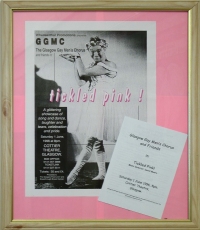 Tickled Pink show by Glasgow Gay Men's Chorus 1996